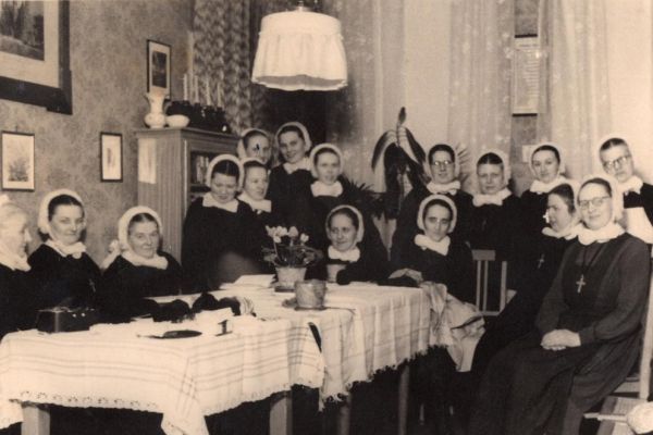 Frohes Beisammensein am 5.3.1955