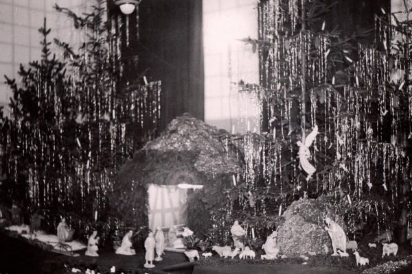 Weihnachtskrippe 1945